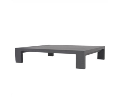 Hamilton Alu Lux Coffee Table 1200 - Square / Charcoal